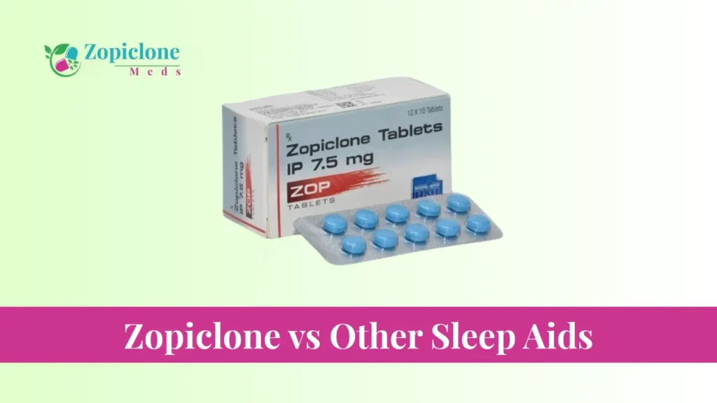 Zopiclone vs Other Sleep Aids