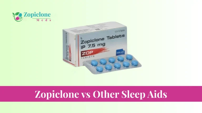 Zopiclone vs Other Sleep Aids