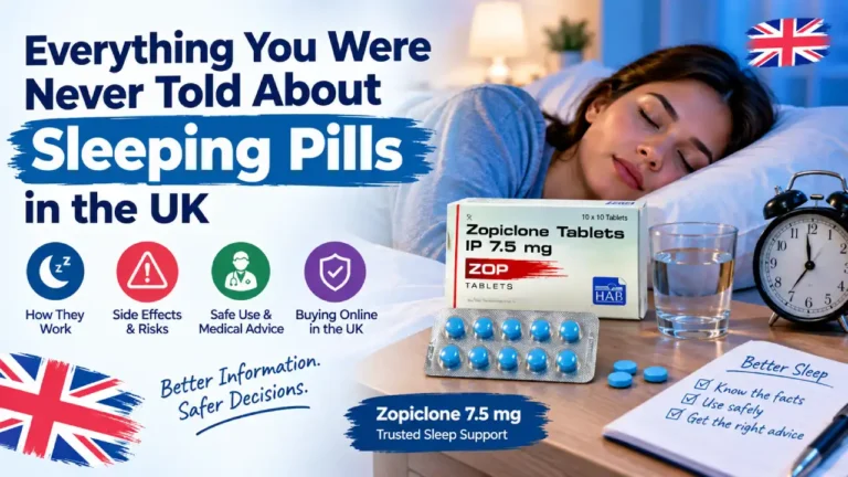 Sleeping Pills in the UK: Zopiclone information