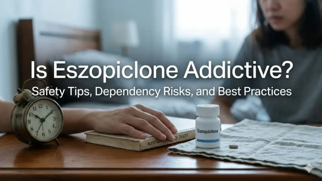 Is Eszopiclone addictive? Safety tips and dependency risks