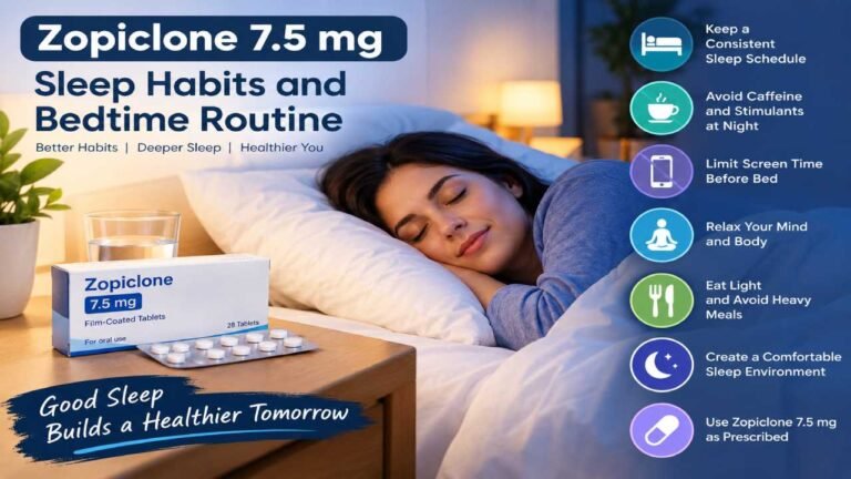 Zopiclone 7.5 mg Sleep Habits and Bedtime Routine