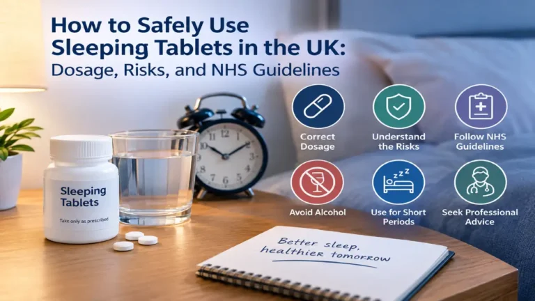 Sleeping tablets UK safe use and dosage guide